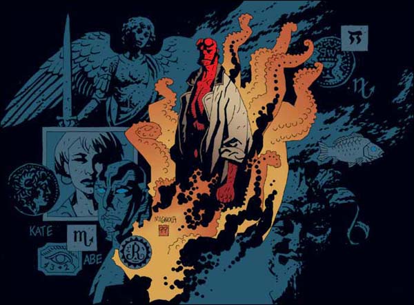 The Art of Hellboy, arte de Mike Mignola