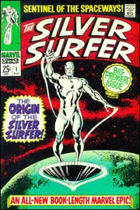 Silver Surfer #1, arte de John Buscema
