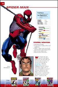 Página de Spider-Man Encyclopedia