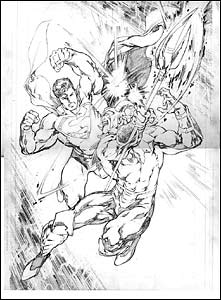 Capa de Action Comics no traço de Ivan Reis