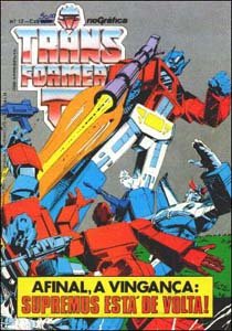 Transformers #12, edição brasileira