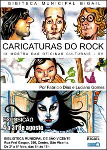 Caricaturas do Rock