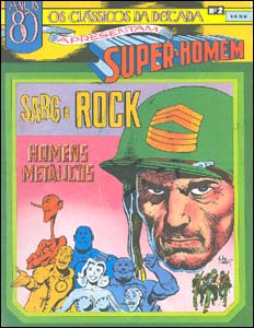 Os Clássicos da Década apresentam Super-Homem # 2 - Sargento Rock e Homens Metálicos