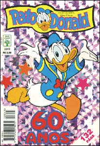 Revista comemorativa dos 60 anos de Pato Donald