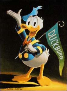 Donald, arte de Carl Barks