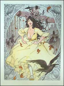 Verão Indio, arte de Manara