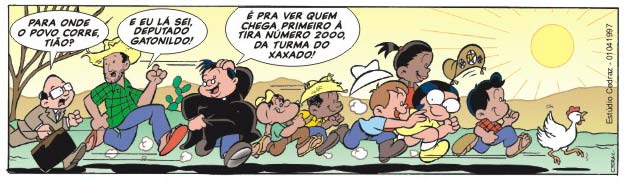 Turma do Xaxado, tira 1997