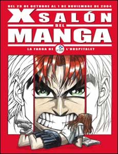 Cartaz do X Salón del Manga