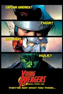 Young Avengers, com arte de Jim Cheung