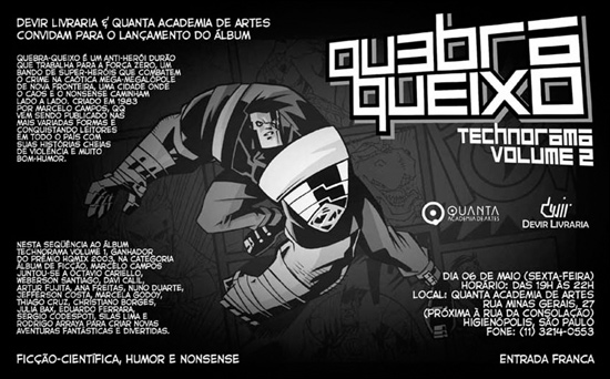 Convite Quebra-Queixo: Technorama Volume 2