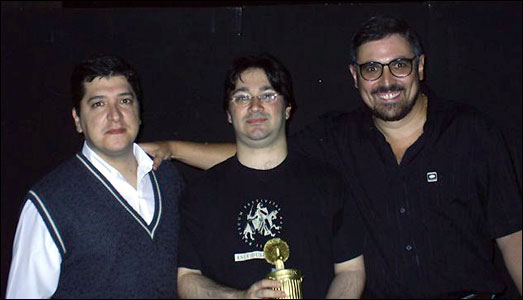Marcelo Naranjo, Sergio Codespoti e Sidney Gusman
