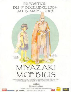 Miyazaki - Moebius: La rencontre entre les crèateurs du Voyage de Chihiro, de Princesse Mononoké et de Blueberry, L'Incal...