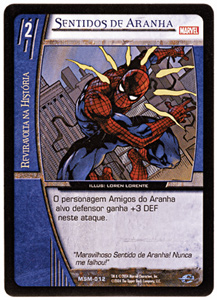 Card game inédito do Homem-Aranha
