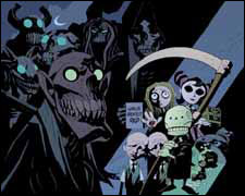 Death Jr por Mike Mignola