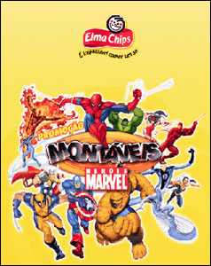 Promoção Montáveis Heróis Marvel