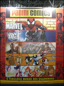 Estande da Panini Comics