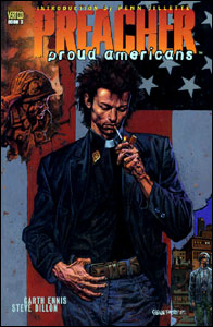 Preacher: Orgulho Americano (capa da edição americana)