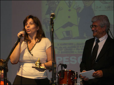 Andréa de Araújo Nogueira, vencedora pela melhor tese