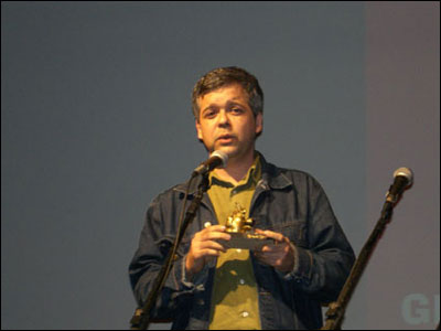 Gonçalo Junior, premiado por sua grande contribuição ao mercado em 2005