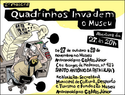 Quadrinhos invadem o Museu