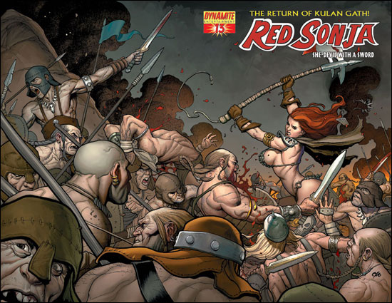 Red Sonja 35th Anniversary Cover Showcase