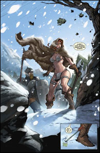 Savage Red Sonja: Queen of the Frozen Wastes