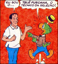 Telê Santana e Zé Carioca