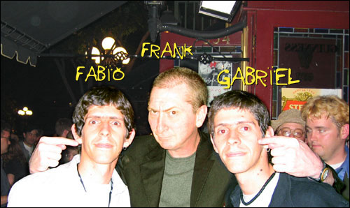 Fábio Moon, Frank Miller e Gabriel Bá