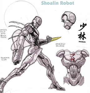 Robô Shaolin