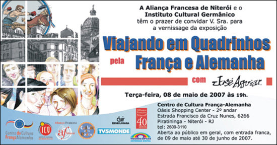 Viajando em Quadrinhos pela França e Alemanha