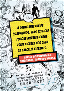 Curso de Desenho, Histórias em Quadrinhos e Mangá