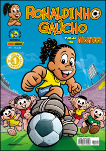 Ronaldinho Gaúcho e Turma da Mônica 