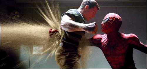 Homem-Areia e Homem-Aranha