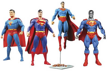 Superman Through the Ages Action Figure Gift Set