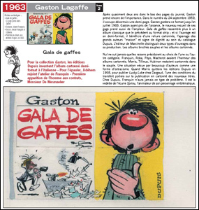 Franquin - Chronologie d'une oeuvre