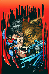 Em Superman & Batman vs Vampires & Werewolves