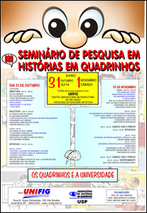 III Seminário de Pesquisa em Histórias em Quadrinhos - Os Quadrinhos e a Universidade