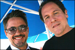 Robert Downey Jr. e Jon Favreau