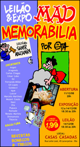 Leilão Mad Memorabilia