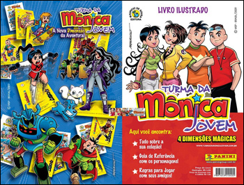 Card Game Turma da Mônica Jovem - 4 Dimensões Mágicas