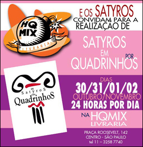 Satyros em Quadrinhos