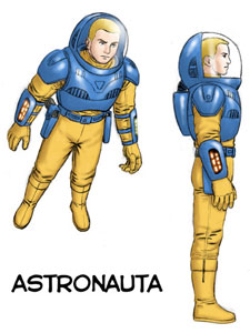 Astronauta de Jean Okada