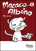 Lançamento da revista Macaco Albino, de Robles, na Livraria HQMix -  UNIVERSO HQ