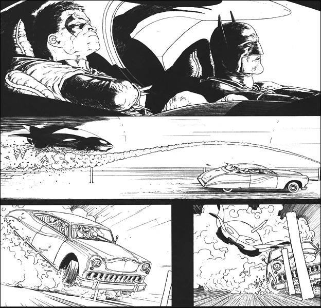 Batman e Robin, arte de Frank Quitely