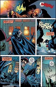 Página de Batman - Battle For the Cowl #1