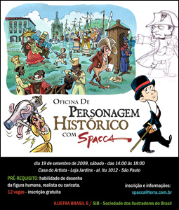 Oficina de Criação de Personagem Histórico para HQ, Animação, Mangá e RPG