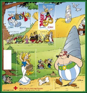 aniversário de 50 anos de Asterix