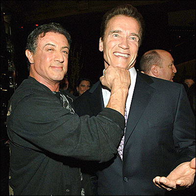 Sylvester Stallone e Arnold Schwarzenegger