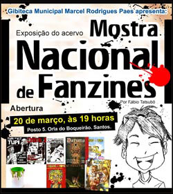 Acervo da Mostra Nacional de Fanzines