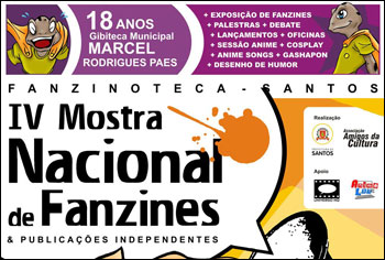 IV Mostra Nacional de Fanzines e Publicações Independentes